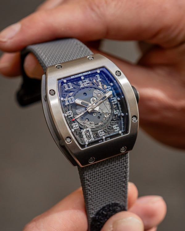 Richard Mille Watch RM 005 Automatic Date RM005 - Titanium - Full Set with 3 Extra Straps - 2008