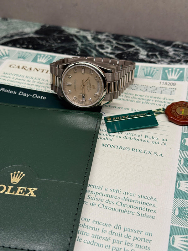 Rolex 118209 P-Serial Box & Papers