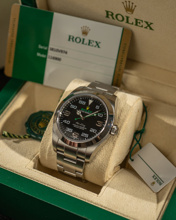 Rolex Air-King 116900  – Full Set (2017)