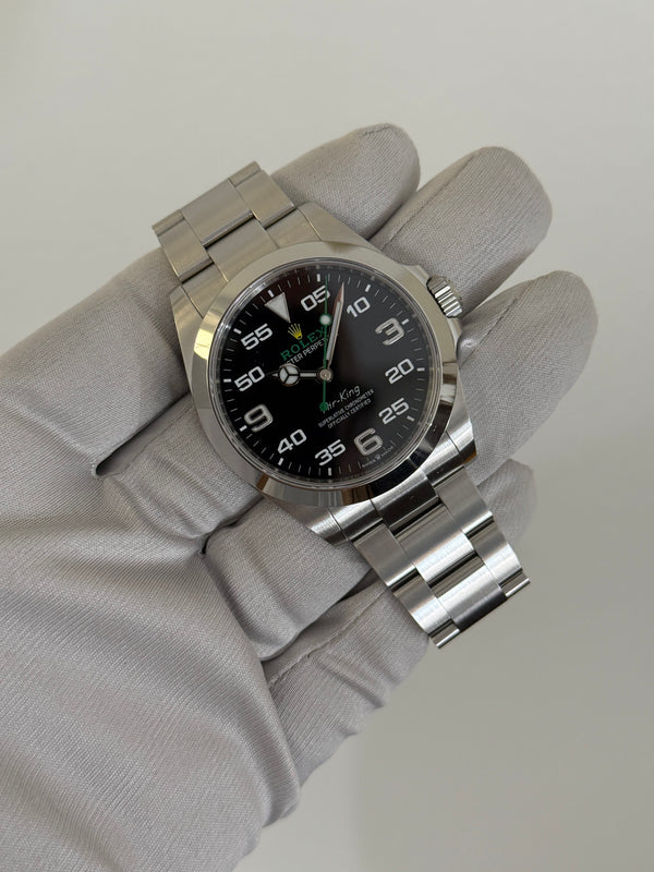 Rolex Watch Air-King 126900 - Black Dial - Full Set - 2022