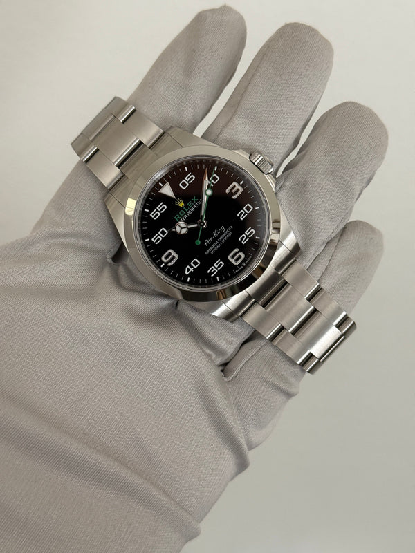 Rolex Watch Air-King 126900 - Black Dial - Full Set - 2024