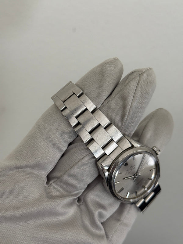 Rolex Watch Air-King 5500 - Silver Precision Dial - Box & Papers - 1972