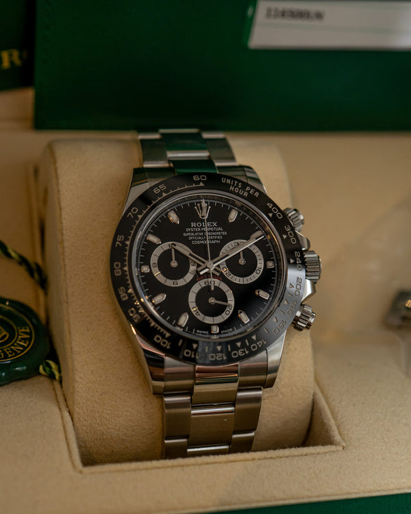 Rolex Watch Cosmograph Daytona 116500LN - Black Dial - Full Set - 2019