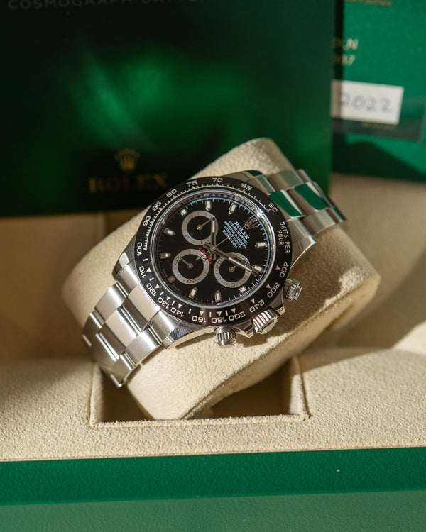 Rolex Cosmograph Daytona 116500LN - Black Dial - Full Set (2022)