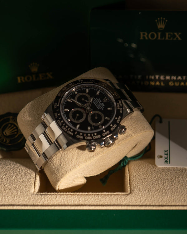Rolex Cosmograph Daytona 116500LN - Black Dial - Full Set 2022