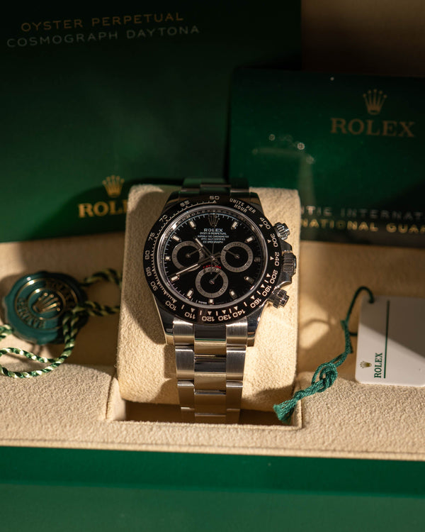 Rolex Cosmograph Daytona 116500LN - Black Dial - Full Set 2022