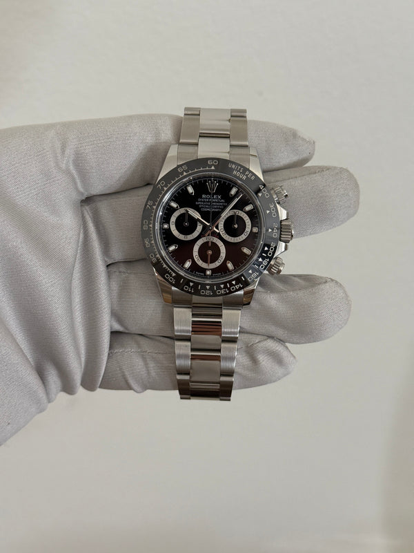Rolex Watch Cosmograph Daytona 116500LN - Black Dial - Full Set - 2023