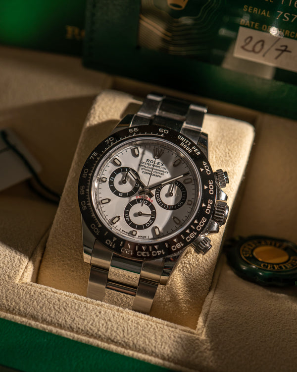 Rolex Cosmograph Daytona 116500LN - White Dial - Full Set (2022)