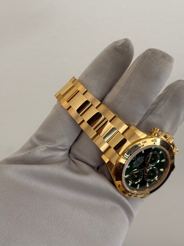 Rolex Watch Cosmograph Daytona 116508 - John Mayer Green Dial - Full Set with Receipt - 2022