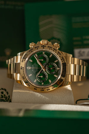 Rolex Watch Cosmograph Daytona 116508 - John Mayer Green Dial - Full Set with Receipt - 2022