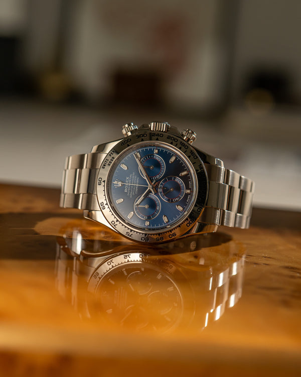 Rolex Watch Cosmograph Daytona 116509 - White Gold - Blue Dial - Watch Only - 2007