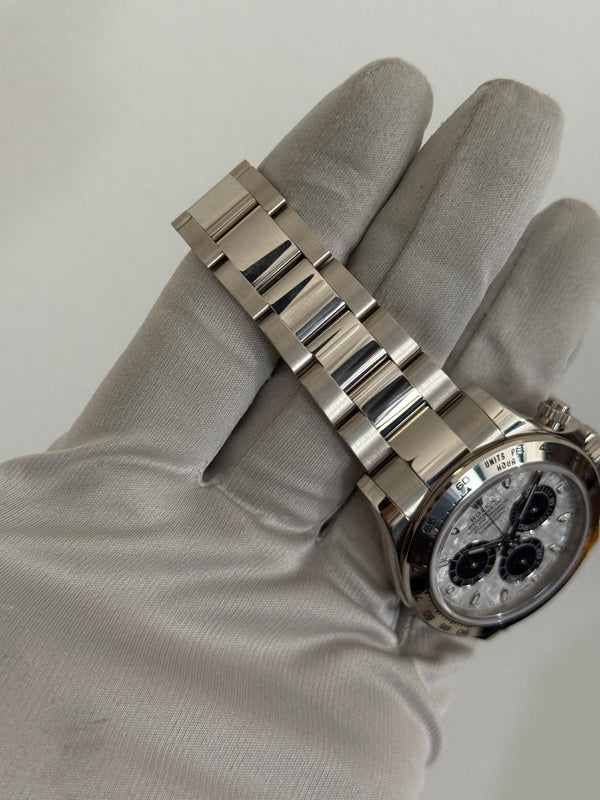 Rolex Watch Cosmograph Daytona 116509 - White Gold - Meteorite Dial - Full Set - 2021