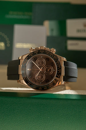 Rolex Watch Cosmograph Daytona 116515LN - Chocolate Arabic - Full Set - 2017