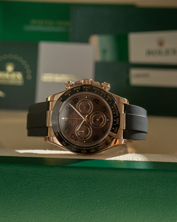 Rolex Watch Cosmograph Daytona 116515LN - Chocolate Arabic - Full Set - 2017