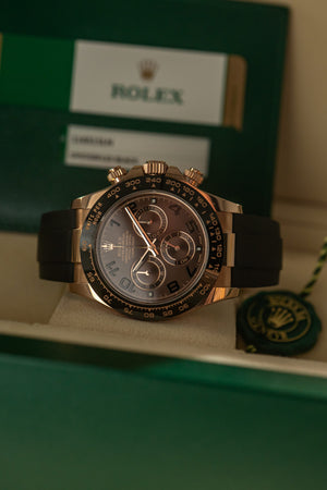 Rolex Watch Cosmograph Daytona 116515LN - Everose Gold - Chocolate Arabic Dial - Full Set - 2017