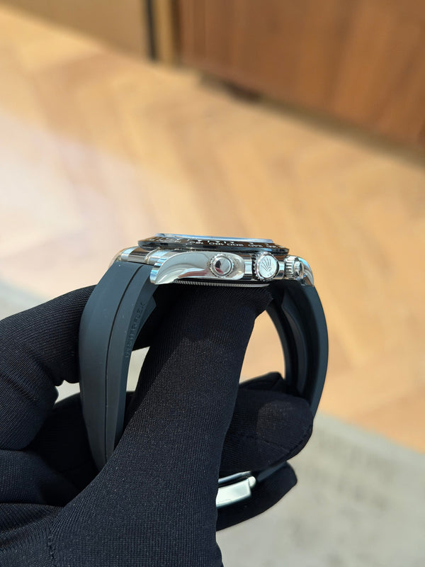Rolex Watch Cosmograph Daytona 116519LN - White Gold - Black Diamond Dial - Oysterflex - Box & Card (2020)