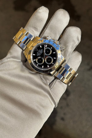 Rolex Watch Cosmograph Daytona 116520 - Black Dial - Papers Only - 2007