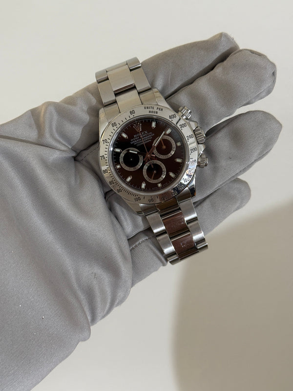 Rolex Watch Cosmograph Daytona 116520 - Black Dial - Watch Only - 2005