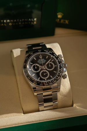 Rolex Cosmograph Daytona 126500LN - Black Dial - Full Set (2025)