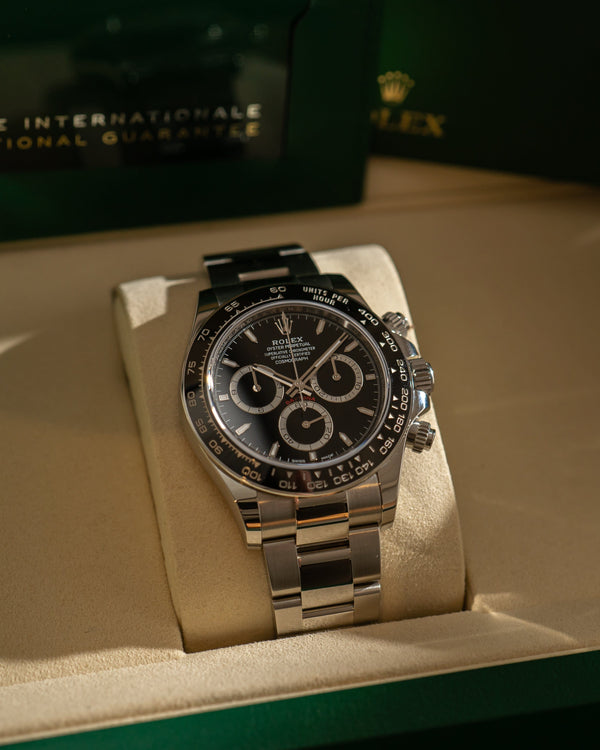 Rolex Cosmograph Daytona 126500LN - Black Dial - Full Set (2025)
