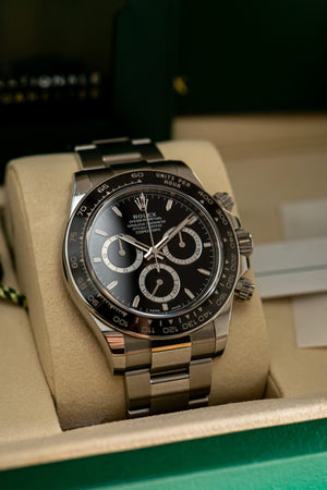 Rolex Cosmograph Daytona 126500LN - Black Dial - Full Set (2025)