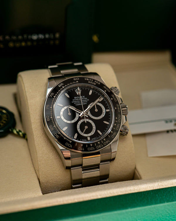 Rolex Cosmograph Daytona 126500LN - Black Dial - Full Set (2025)