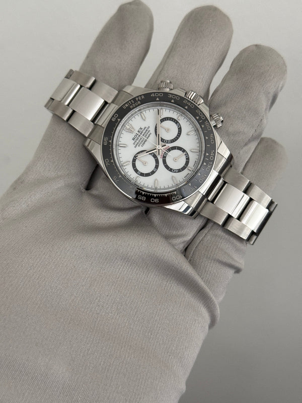 Rolex Watch Cosmograph Daytona 126500LN - White Dial - Full Set - 2023