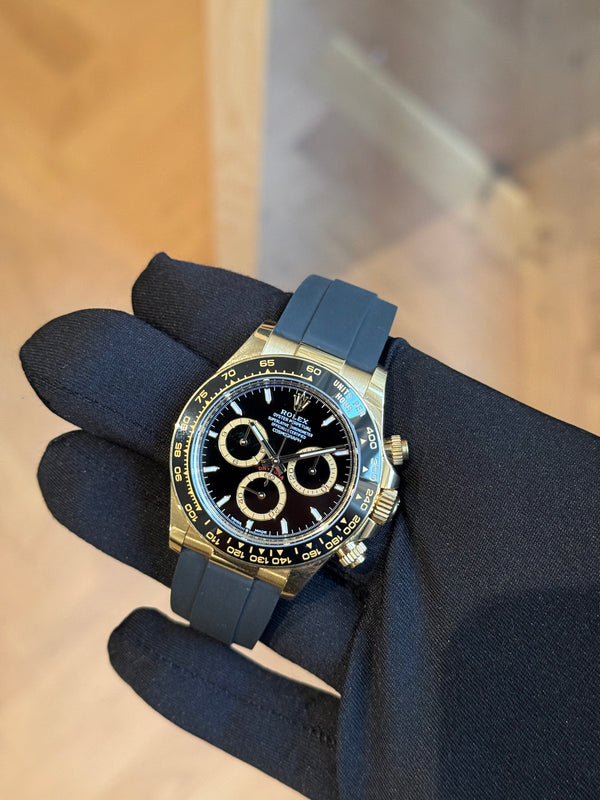 Rolex Watch Cosmograph Daytona 126518LN - Yellow Gold - Full Set - 2024