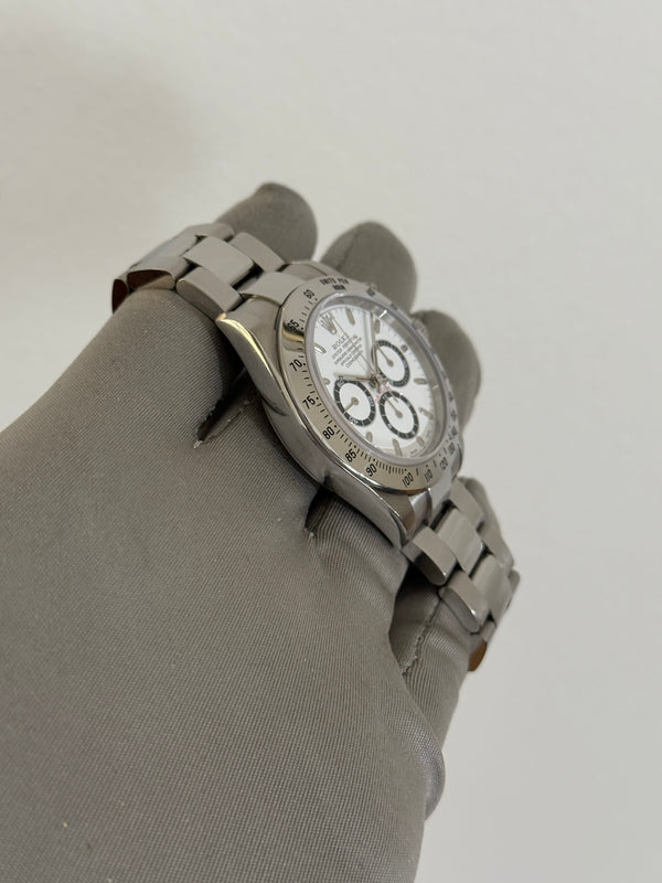 Rolex Watch Cosmograph Daytona 16520 - White Dial Zenith - A-Serial - Watch Only (1999)