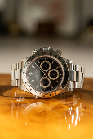 Rolex Watch Cosmograph Daytona 16520 - Zenith Black Dial - Watch Only - 1999