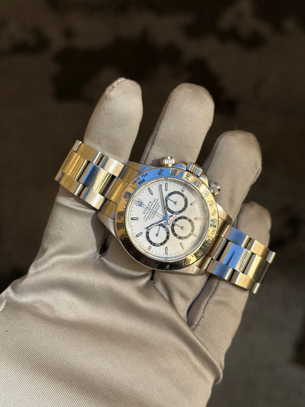 Rolex Watch Cosmograph Daytona 16520 - Zenith White Dial - Watch Only - 1999