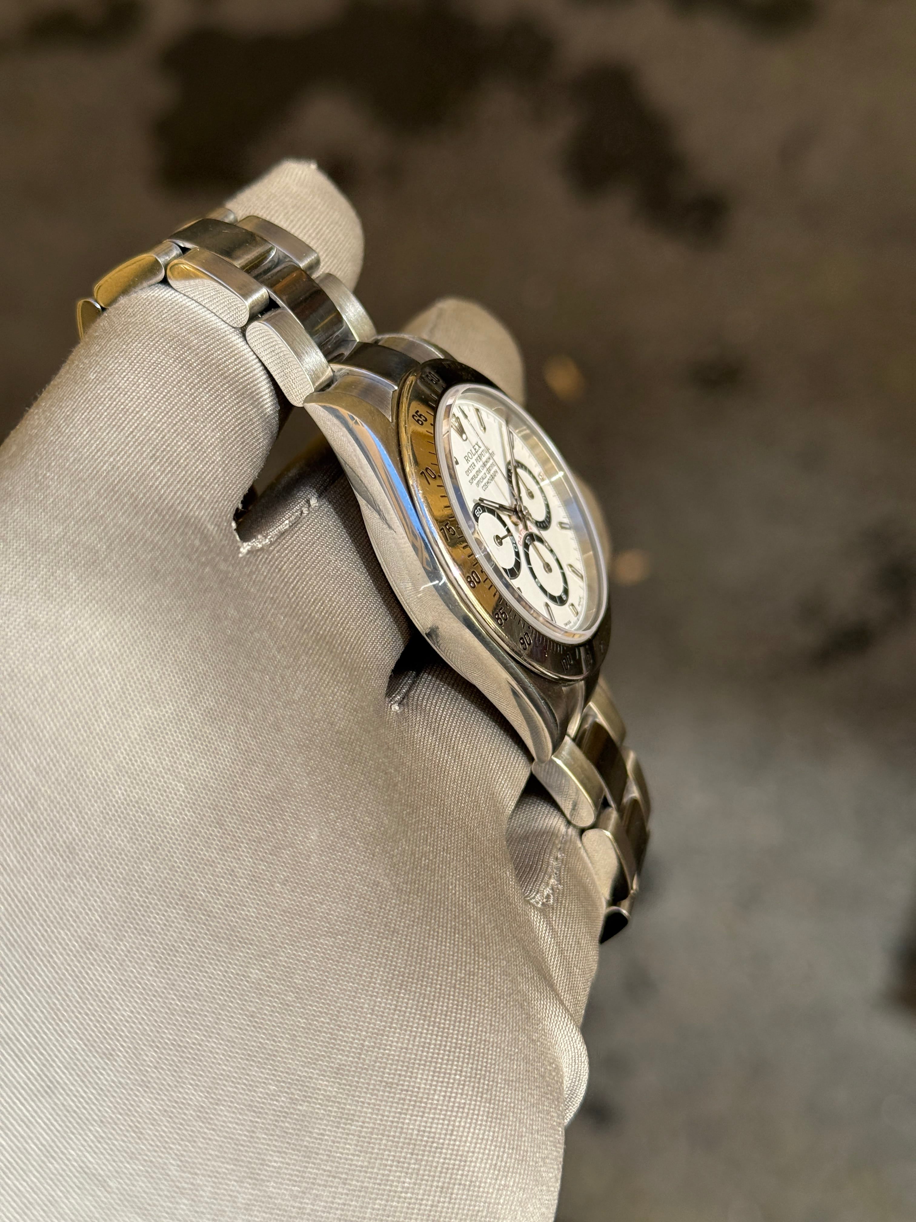 Cosmograph Daytona 16520 - Zenith White Dial - Watch Only - 1999 Cosmograph Daytona 16520 - Zenith White Dial - Watch Only - 1999