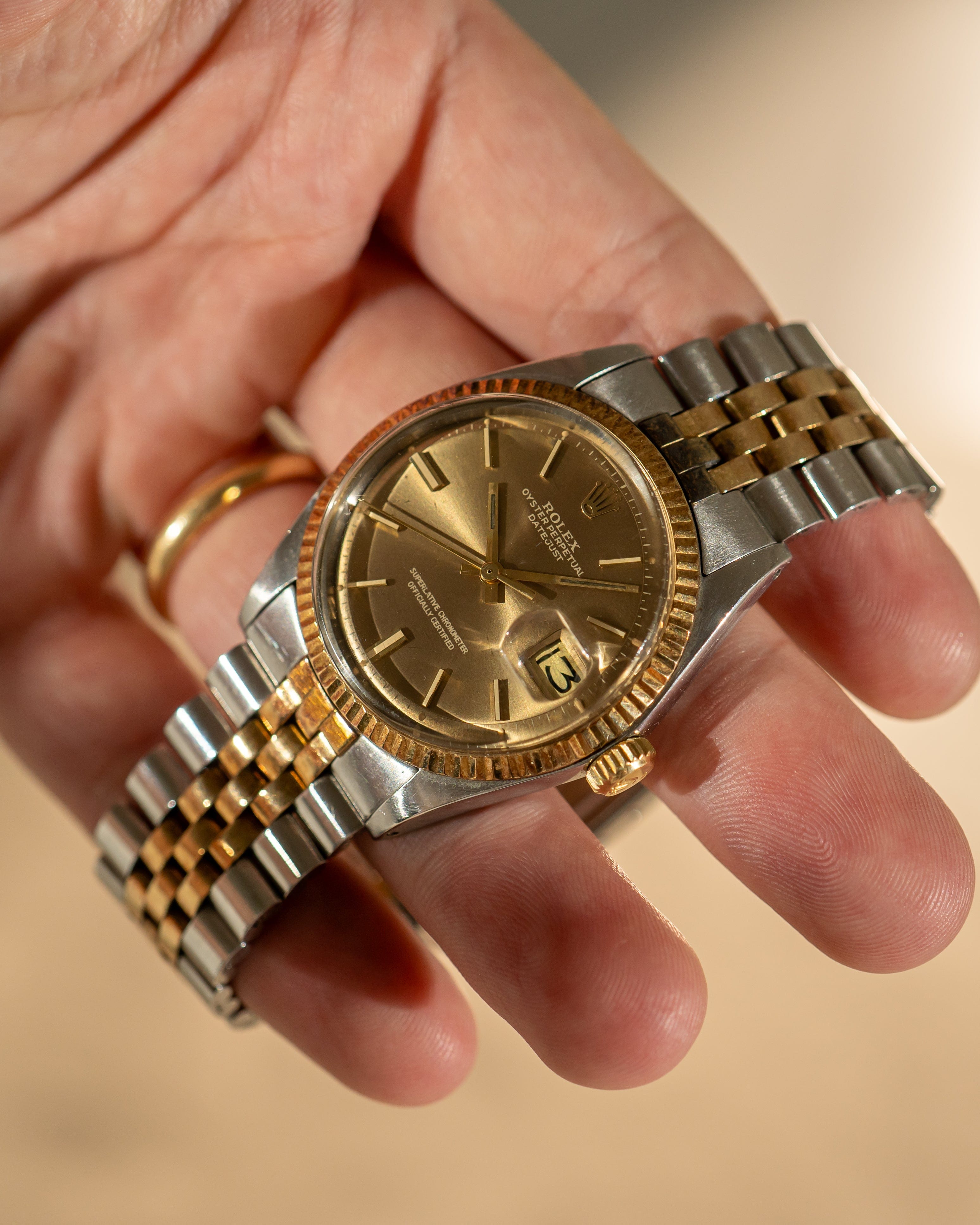 Datejust 1601/3 – Two-Tone Brownish Dial 1972) - Main Image