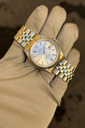 Rolex Watch Datejust 1601 - No-Lume Silver Dial - Watch Only - 1963