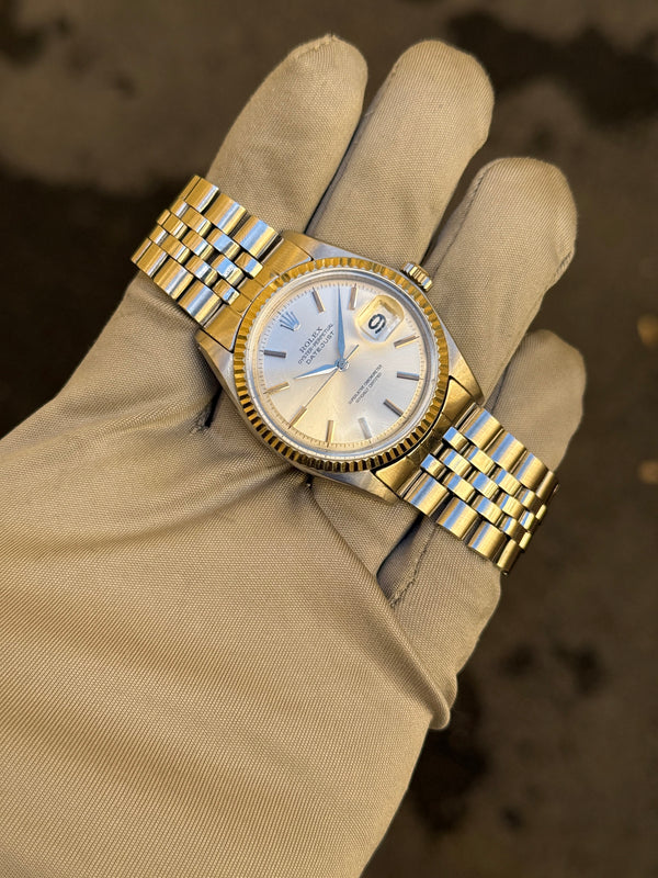 Rolex Watch Datejust 1601 - No-Lume Silver Dial - Watch Only - 1963