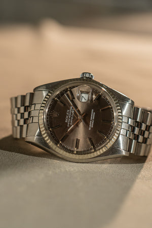 Rolex Datejust 16014 – Grey/Taupe Dial – Watch Only (ca. 1978)