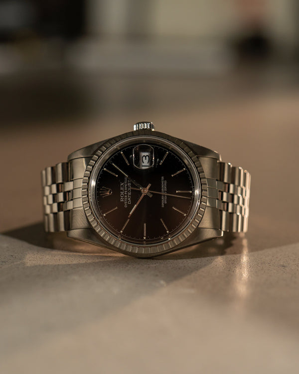 Rolex Datejust 16220 - Black Dial (ca. 1988)