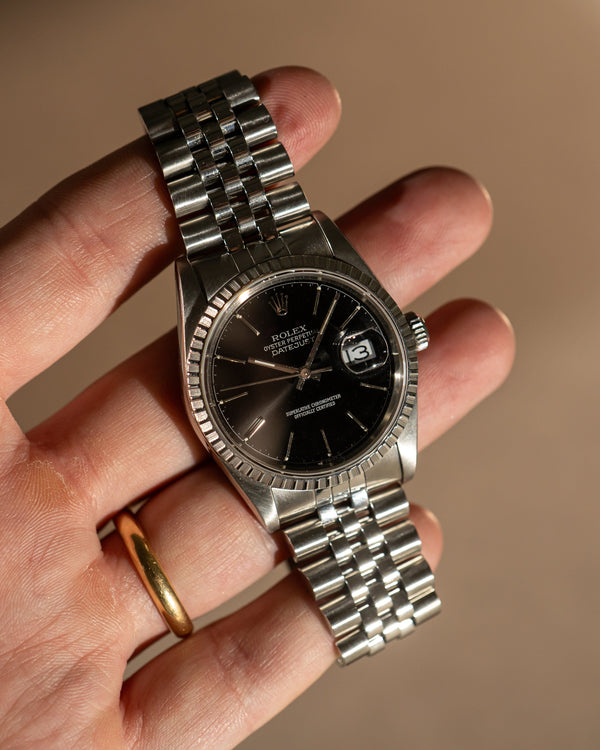 Rolex Datejust 16220 - Black Dial (ca. 1988)