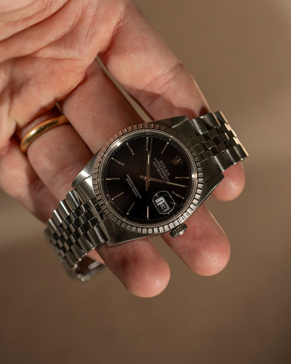 Rolex Datejust 16220 - Black Dial (ca. 1988)