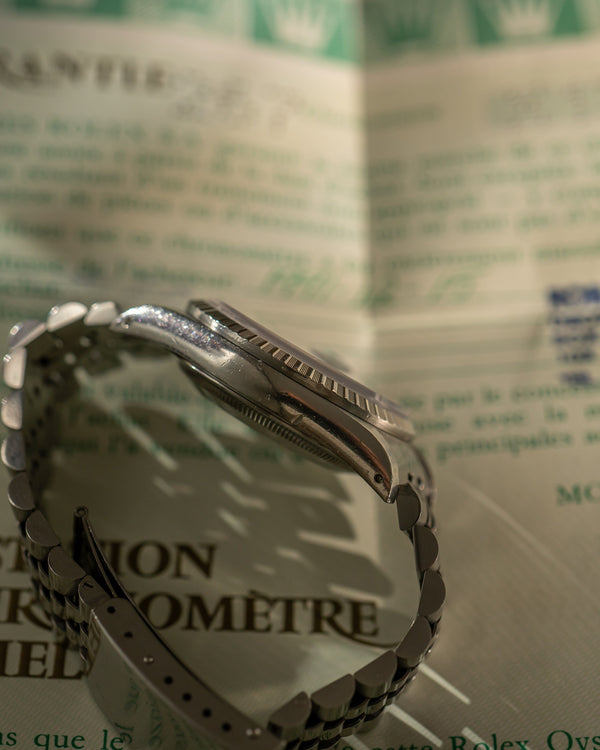 Rolex Datejust 16220 - Blue Dial - Full Set (1991)