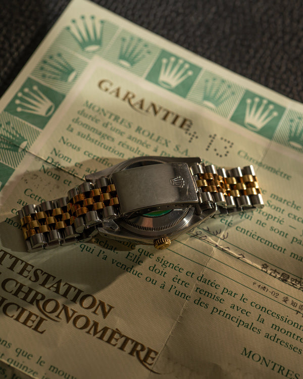 Rolex Datejust 16233 - Champagne Dial - With Papers (1990)