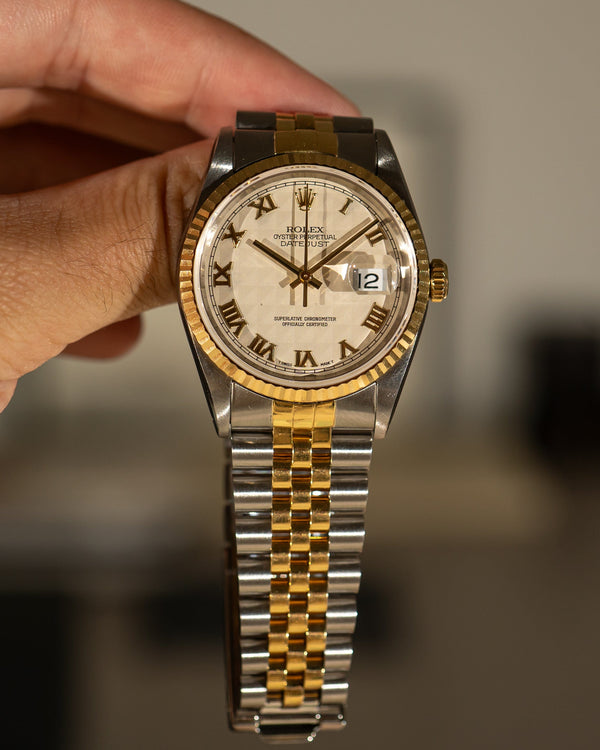 Rolex Datejust 16233 – Pyramid Dial – With Papers (1991)