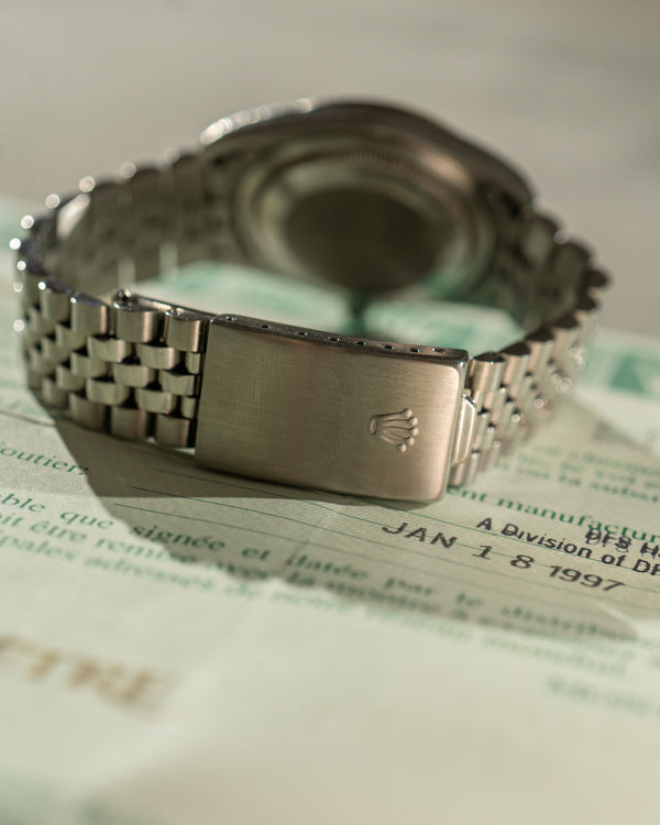 Rolex Datejust 16234 - Black Dial - With Papers (1997)