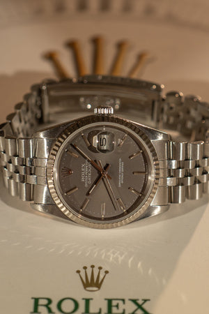 Rolex Datejust 16234 – Grey Dial – L-Serial (ca. 1990)