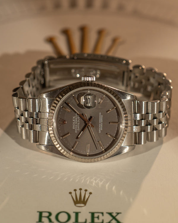 Rolex Datejust 16234 – Grey Dial – L-Serial (ca. 1990)