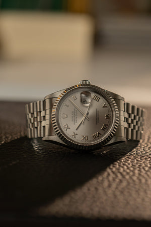 Rolex Datejust 16234 – Silver Roman Dial (ca. 2001)