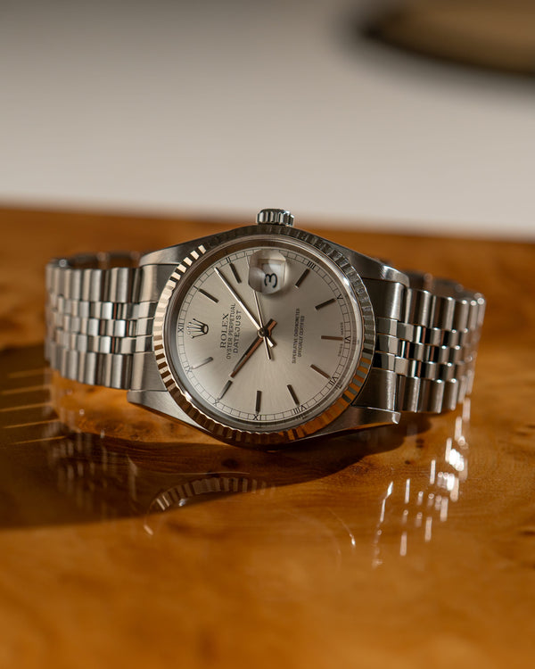 Rolex Watch Datejust 16234 - Silver Stick Dial - Watch Only (2001)