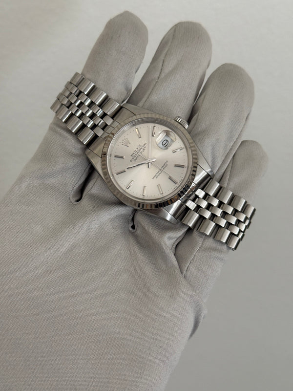 Rolex Watch Datejust 16234 - Silver Tritium Dial - Watch Only - ca. 1990