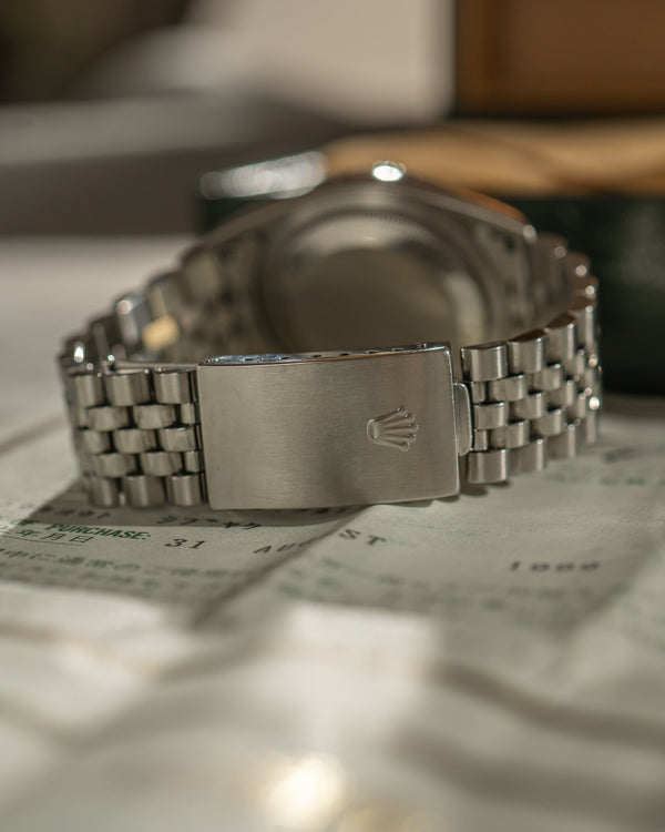 Rolex Datejust 16234 - White Roman Dial - Full Set (1998)