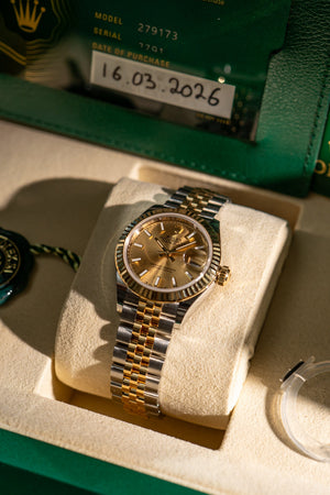 Rolex Datejust 28 279173 - Champagne Dial - New & Unworn - Full Set (2026) - Inc. 25% VAT